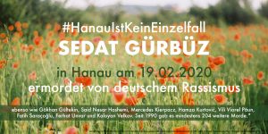 Erinnerung an die Opfer des Anschlages von Hanau am 19.02.2020 | © 2021 Claus R. Kullak | Ana-Maria Berbec / Unsplash | respublica.prepon.de